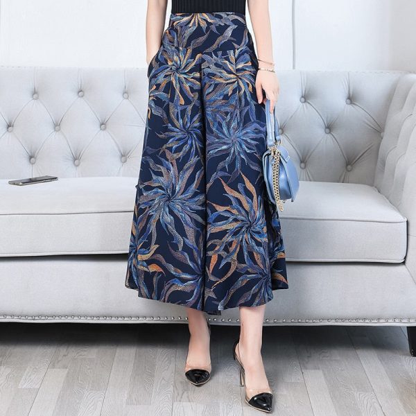 Women's Fashion 5XL Designer Wide Leg Printed Loose (Plus Size) - Image 10