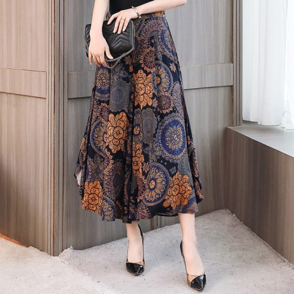 Women's Fashion 5XL Designer Wide Leg Printed Loose (Plus Size) - Image 11