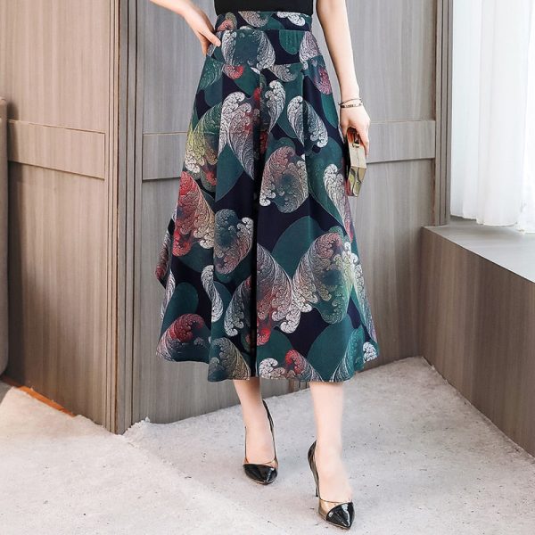 Women's Fashion 5XL Designer Wide Leg Printed Loose (Plus Size) - Image 13