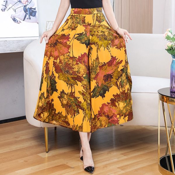 Women's Fashion 5XL Designer Wide Leg Printed Loose (Plus Size) - Image 14