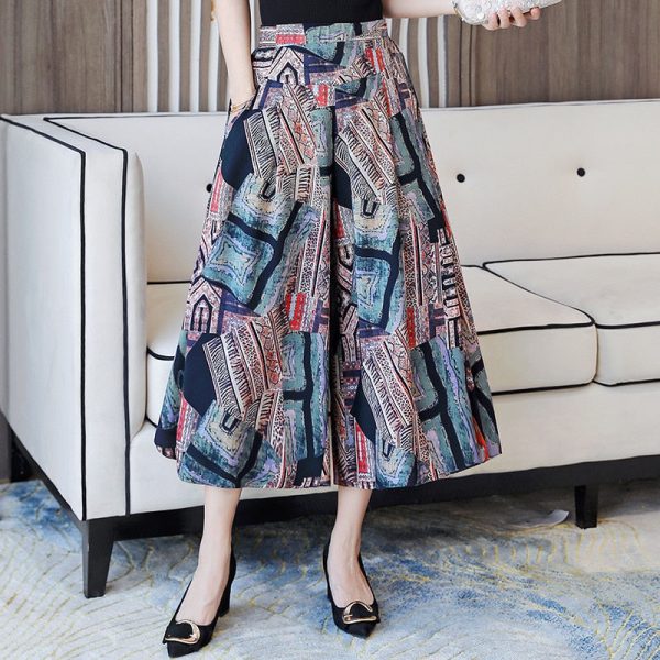 Women's Fashion 5XL Designer Wide Leg Printed Loose (Plus Size) - Image 15