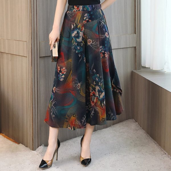 Women's Fashion 5XL Designer Wide Leg Printed Loose (Plus Size) - Image 17
