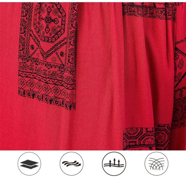 Women's Fashion 5XL Designer Wide Leg Printed Loose (Plus Size) - Image 27