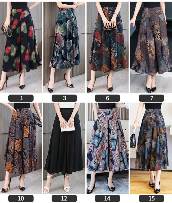 Women's Fashion 5XL Designer Wide Leg Printed Loose (Plus Size) - Image 28