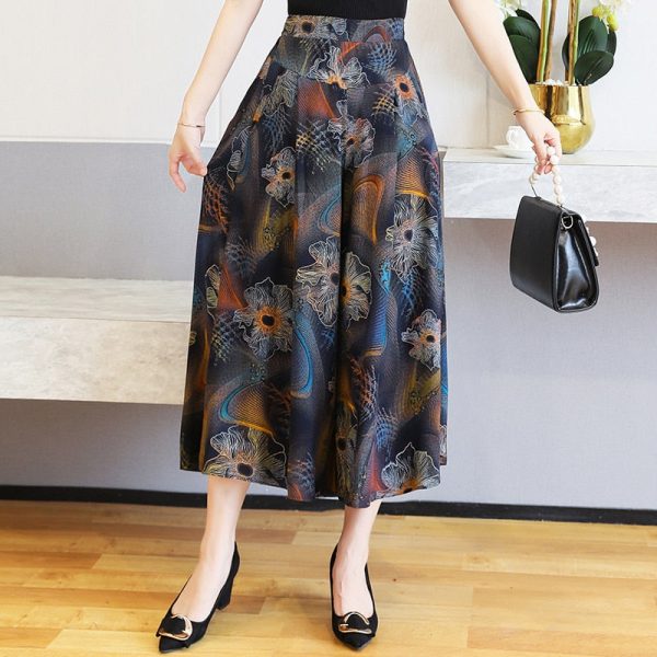 Women's Fashion 5XL Designer Wide Leg Printed Loose (Plus Size) - Image 3