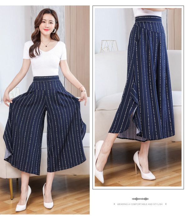 Women's Fashion 5XL Designer Wide Leg Printed Loose (Plus Size) - Image 32