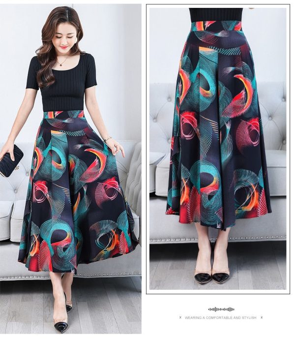 Women's Fashion 5XL Designer Wide Leg Printed Loose (Plus Size) - Image 35