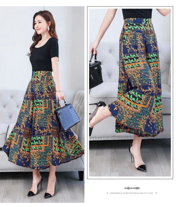 Women's Fashion 5XL Designer Wide Leg Printed Loose (Plus Size) - Image 38