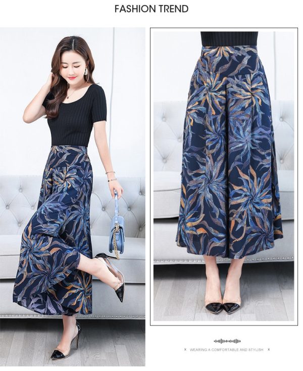 Women's Fashion 5XL Designer Wide Leg Printed Loose (Plus Size) - Image 39