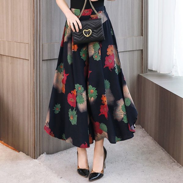 Women's Fashion 5XL Designer Wide Leg Printed Loose (Plus Size) - Image 4