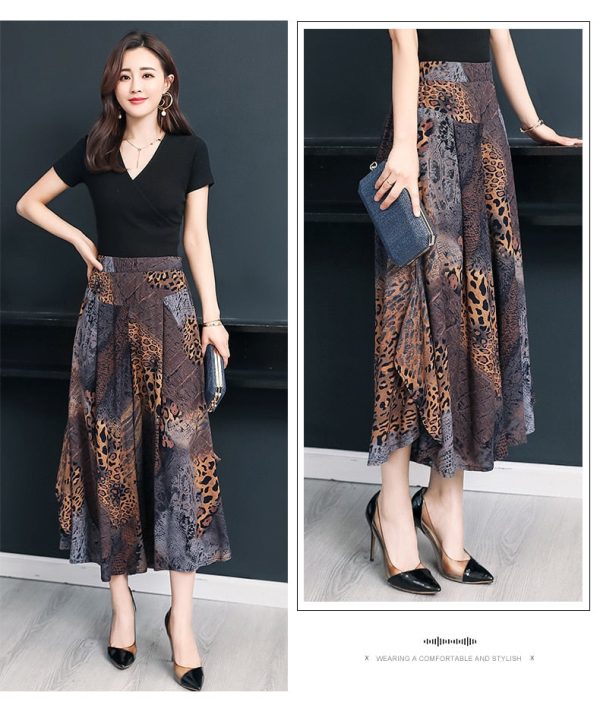 Women's Fashion 5XL Designer Wide Leg Printed Loose (Plus Size) - Image 43