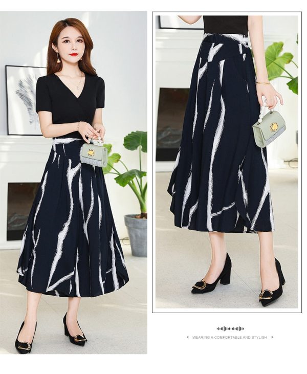 Women's Fashion 5XL Designer Wide Leg Printed Loose (Plus Size) - Image 48