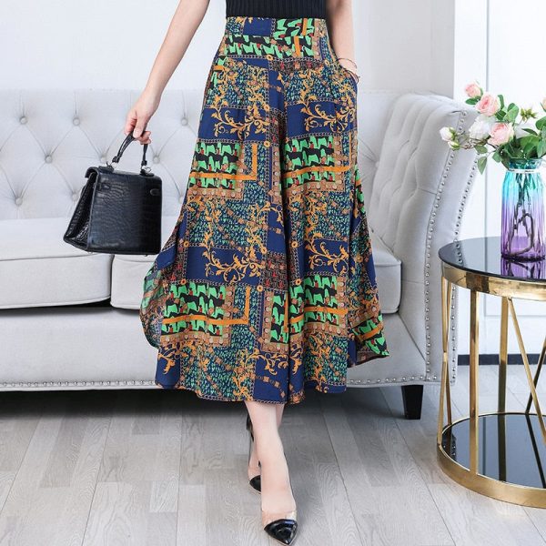 Women's Fashion 5XL Designer Wide Leg Printed Loose (Plus Size) - Image 7