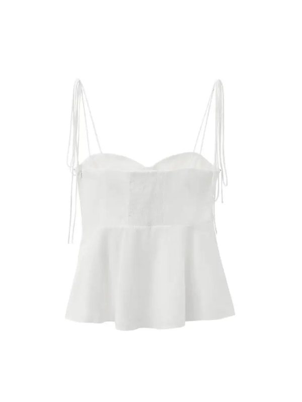 Women's Heart Corset Fashion Designer Spaghetti Straps Singlets - Image 3